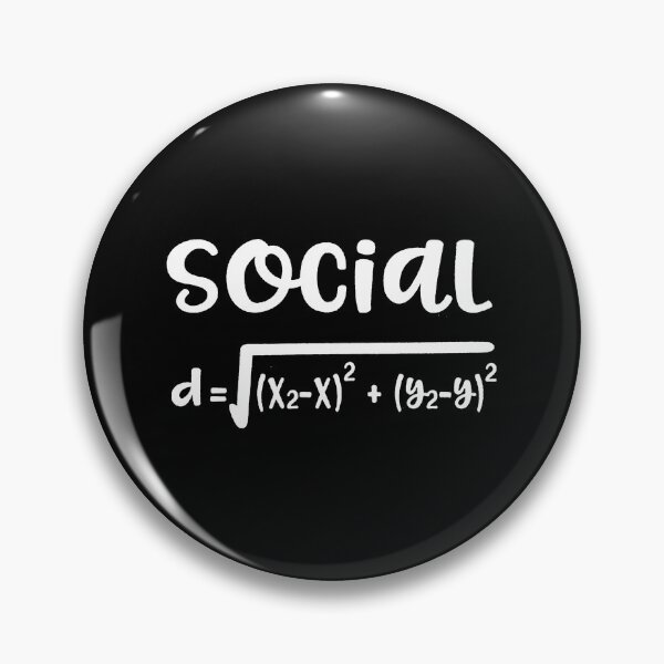 Item preview, Social Distance Formula Math designed and sold by supriyadi4927.