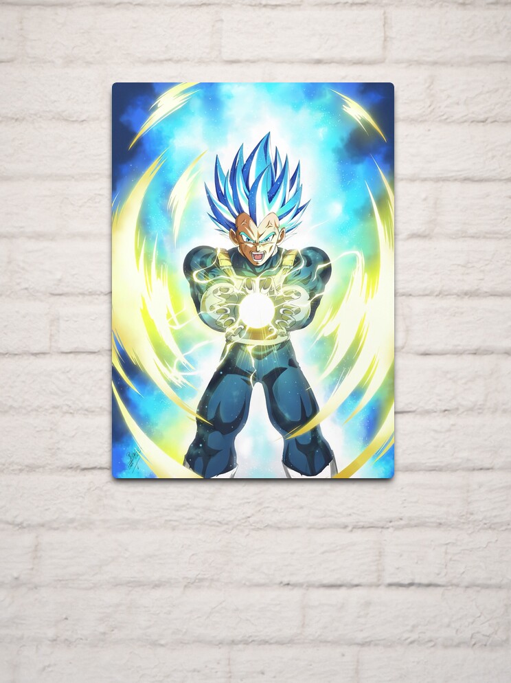 Vegeta Final Flash Metal Prints for Sale