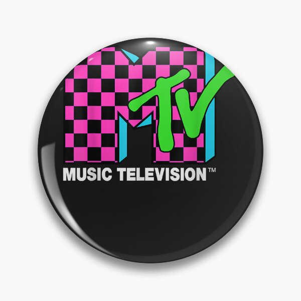 Item preview, Classic mtv logo pink and blue checker design designed and sold by ChristopherHuli.