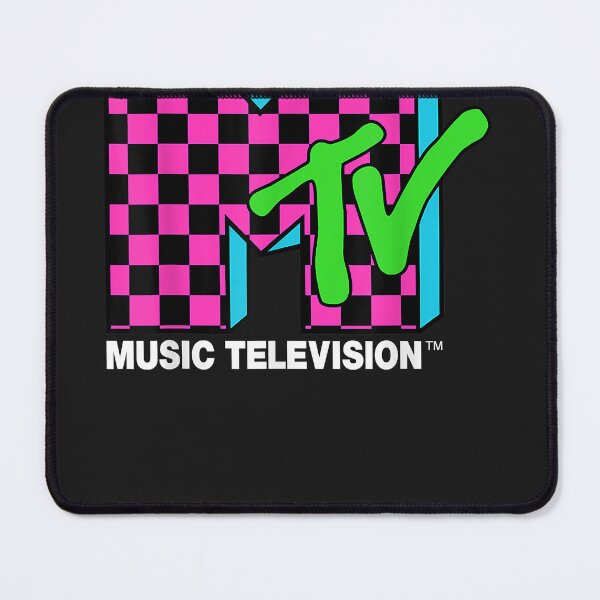 Item preview, Classic mtv logo pink and blue checker design designed and sold by ChristopherHuli.