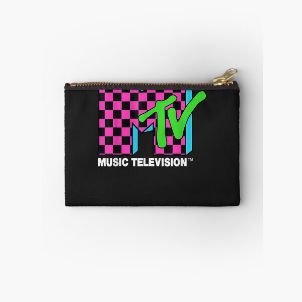 Item preview, Classic mtv logo pink and blue checker design designed and sold by ChristopherHuli.