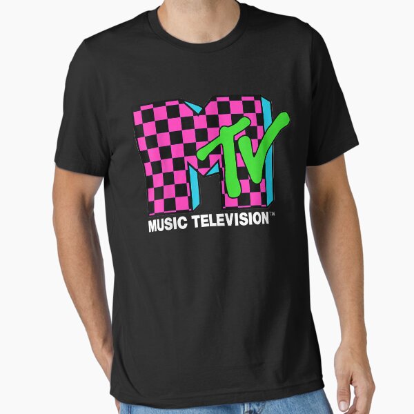 Item preview, Classic mtv logo pink and blue checker design designed and sold by ChristopherHuli.