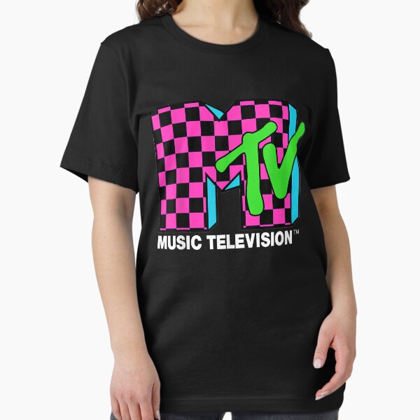 Item preview, Classic mtv logo pink and blue checker design designed and sold by ChristopherHuli.