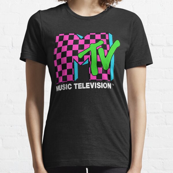 Item preview, Classic mtv logo pink and blue checker design designed and sold by ChristopherHuli.