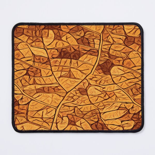 Item preview, Simplistic leaf structure pattern - copper designed and sold by SulkaCreative.