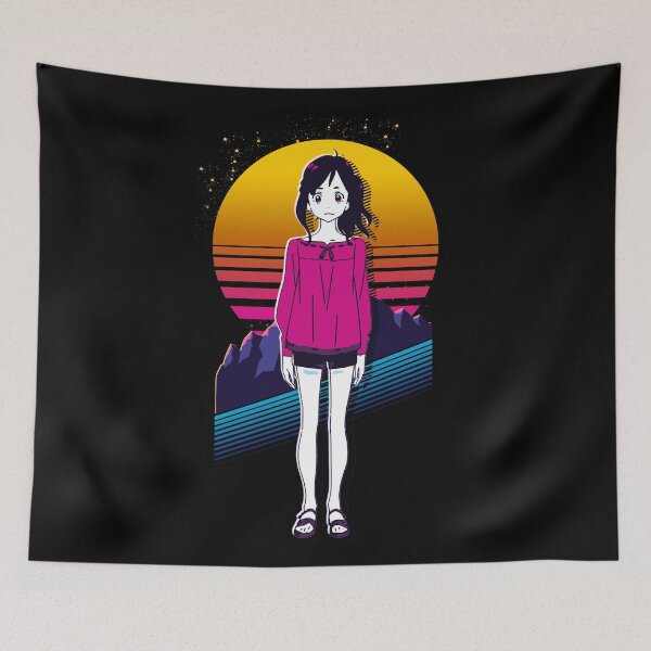Item preview, Orbital Children - Mina Misasa *80s retro* designed and sold by MyRetroArt.