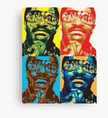 full colour of stevie wonder Canvas Print