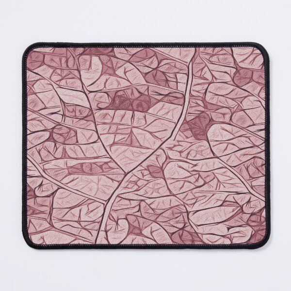 Item preview, Simplistic leaf structure pattern - pink designed and sold by SulkaCreative.