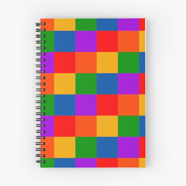 Item preview, LGBT Rainbow Inspired Checkered Pattern designed and sold by SpaceAlienTees.