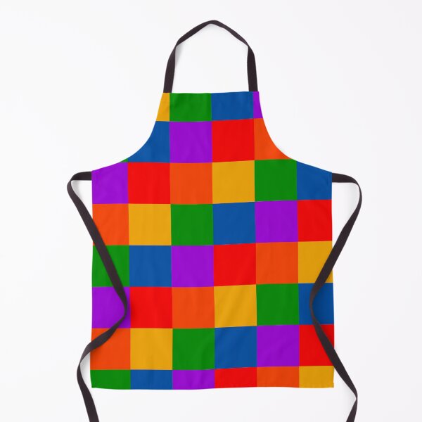 Item preview, LGBT Rainbow Inspired Checkered Pattern designed and sold by SpaceAlienTees.