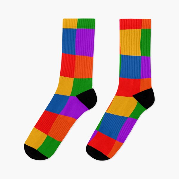 Item preview, LGBT Rainbow Inspired Checkered Pattern designed and sold by SpaceAlienTees.