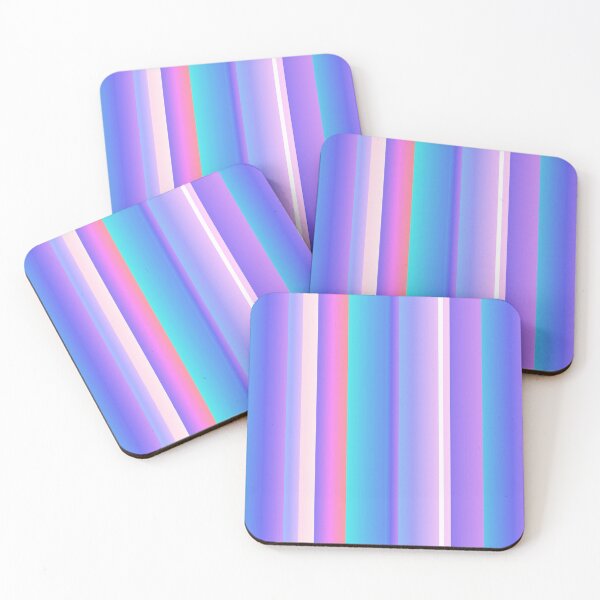Item preview, Blue lilac vertical striped | blue preppy colors designed and sold by lausn.