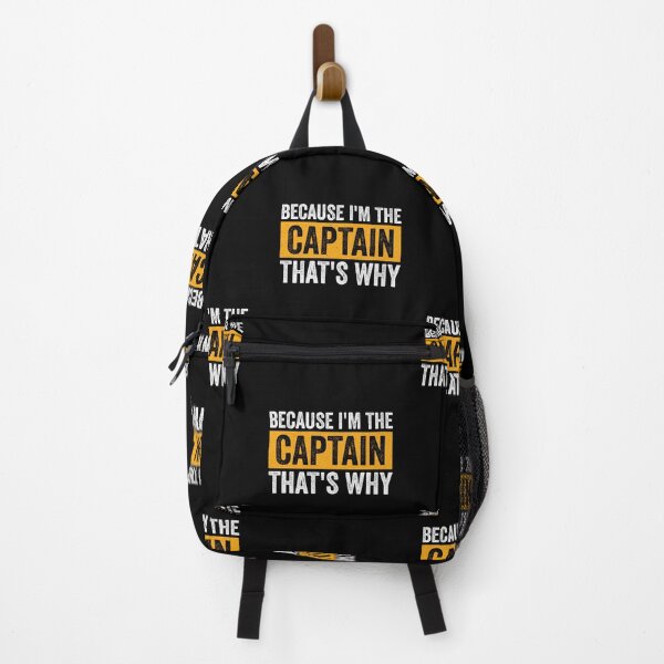 Item preview, Because I'm The Captain That's Why - Sailor Ship Boat Lover designed and sold by Adexyl.
