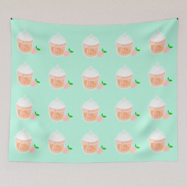 Item preview, Boba tea- peach pinkish designed and sold by MeowMeowsShop.