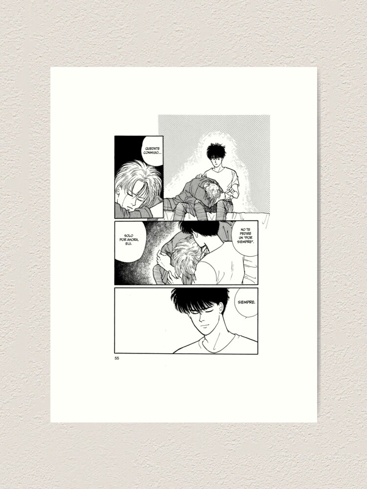 Banana Fish Manga Cover Art Print for Sale by yangkay