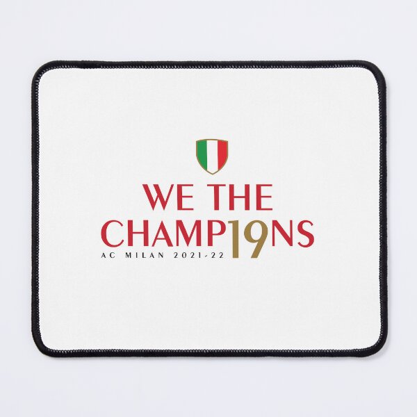 Item preview, AC Milan We The Champions / Champions of Italy 2022 - Best Selling Design designed and sold by ahmadem.