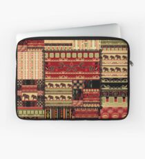 Afrikanischer Print mit Elefanten Laptoptasche