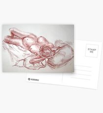 life drawing Postcards