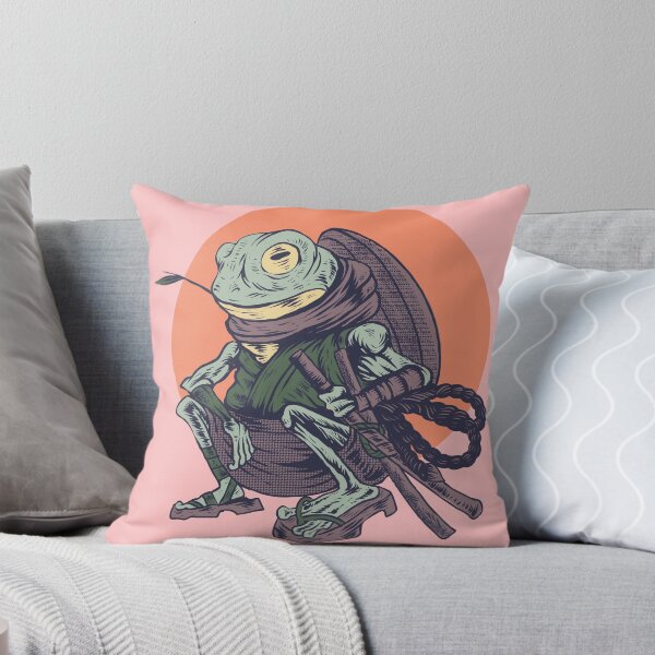 Item preview, Samurai warrior frog in the sunset designed and sold by Marvs29.