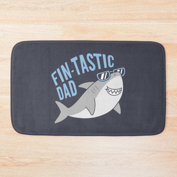 Item preview, Funny Fin-tastic Dad Shark With Shades designed and sold by rustydoodle.