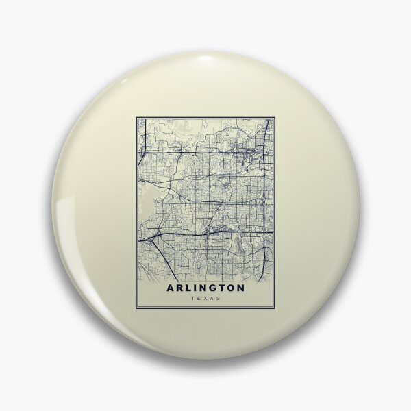 Item preview, Minimalist  Arlington Map Inspired By Vintage Style designed and sold by Tamas Das.