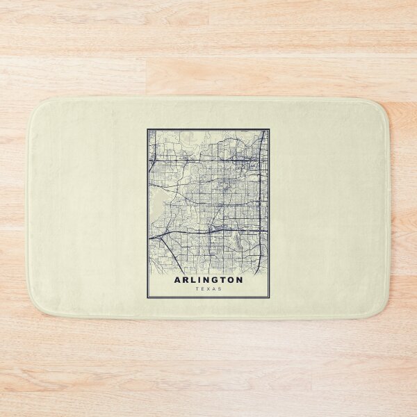 Item preview, Minimalist  Arlington Map Inspired By Vintage Style designed and sold by Tamas Das.