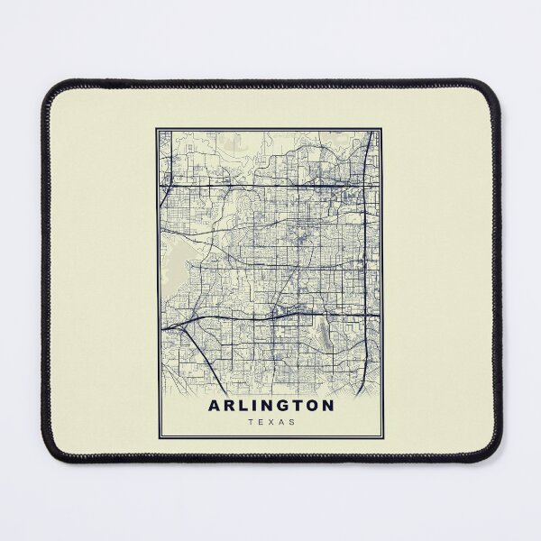 Item preview, Minimalist  Arlington Map Inspired By Vintage Style designed and sold by Tamas Das.