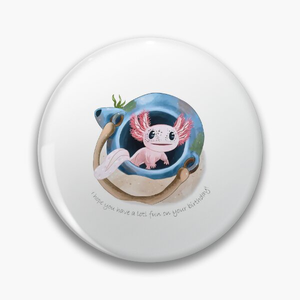 Item preview, Axlotl Birthday designed and sold by KimmieBap.