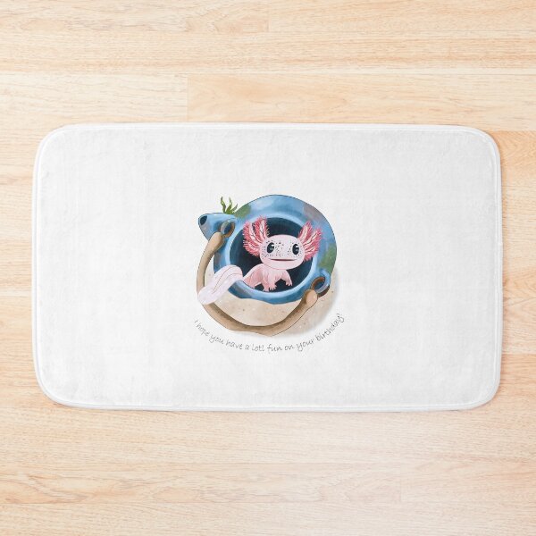 Item preview, Axlotl Birthday designed and sold by KimmieBap.