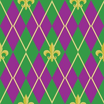 Artwork thumbnail, Carnival Argyle by Valerie Bennett