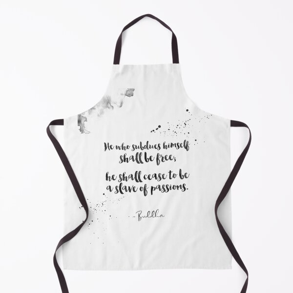 Item preview, He Who Subdues Himself Shall Be Free, He Shall Cease To Be A Slave Of Passions - Quotes From Buddha on life designed and sold by Buddhaport.