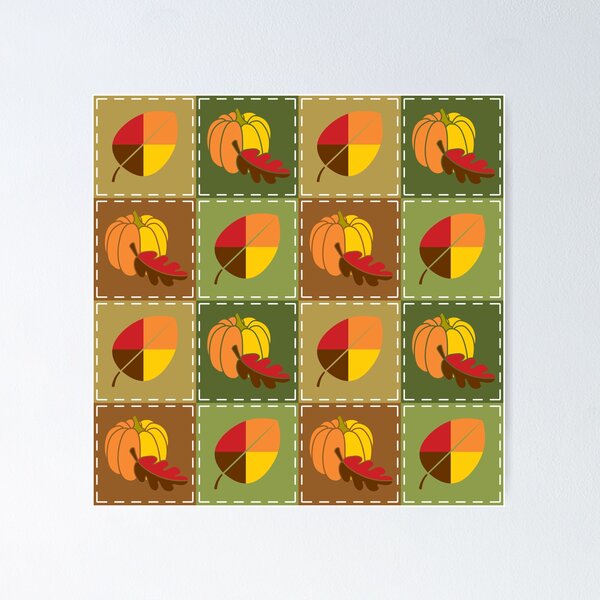 Item preview, Autumn Quilt designed and sold by Valerie Bennett.