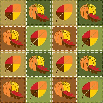 Artwork thumbnail, Autumn Quilt by Valerie Bennett