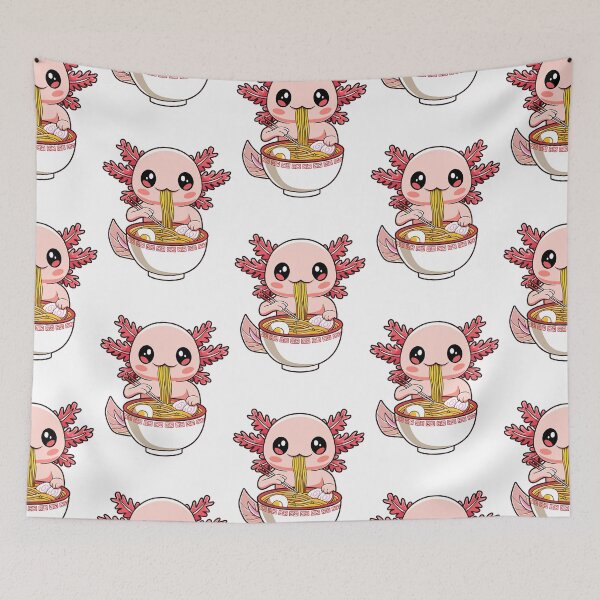 Item preview, Axlotl Ramen Noodles designed and sold by KimmieBap.