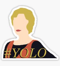 DA: Edith + #yolo Sticker