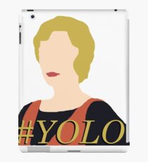 DA: Edith + #yolo iPad Case/Skin