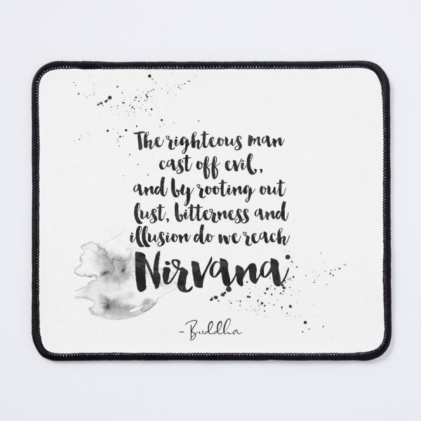 Item preview, Cast Off Evil - Rooting Out Lust, Bitterness And Illusion - Quotes From Buddha on life designed and sold by Buddhaport.