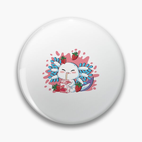 Item preview, Axlotl Strawberry Milk designed and sold by KimmieBap.