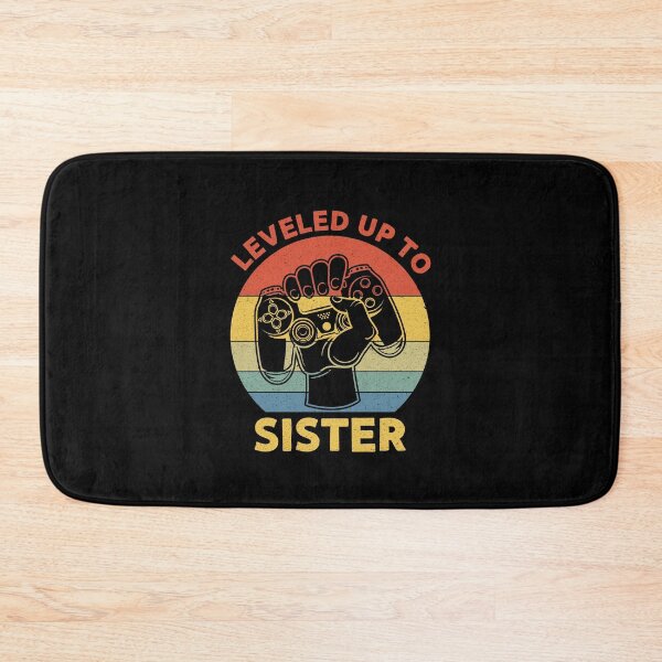 Item preview, Leveled Up To Sister: Sister Gift - New Sister of Brother designed and sold by Adexyl.