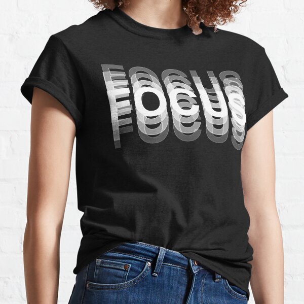 Focus - Optical Illusion Classic T-Shirt