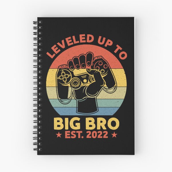 Item preview, Leveled Up To Big Bro EST 2022: Big Brother Gift - New Brother Siblings designed and sold by Adexyl.