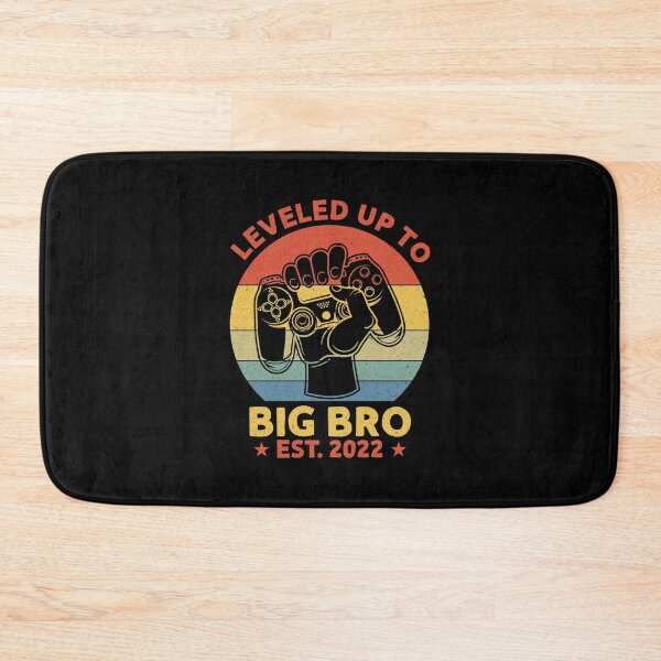 Item preview, Leveled Up To Big Bro EST 2022: Big Brother Gift - New Brother Siblings designed and sold by Adexyl.