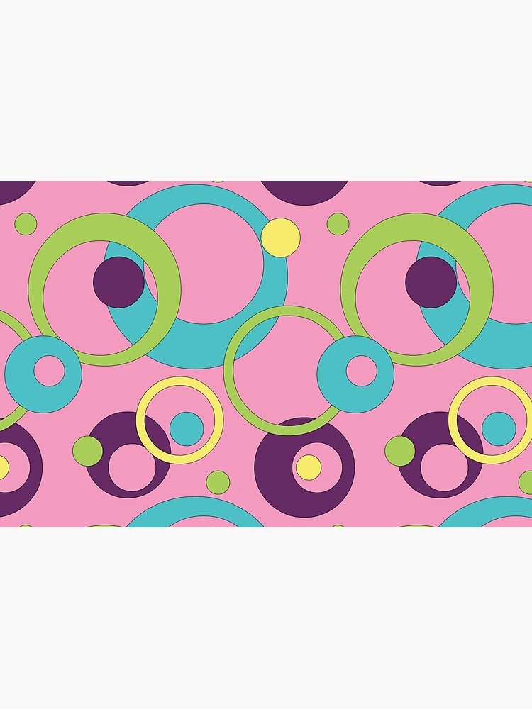 Funky Pink Circles by ValerieDesigns