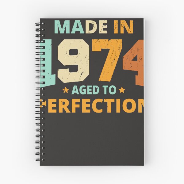 Item preview, Made In 1974 Aged To Perfection designed and sold by RED FIR.