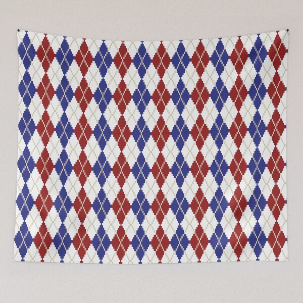 Item preview, Americana Argyle designed and sold by Valerie Bennett.