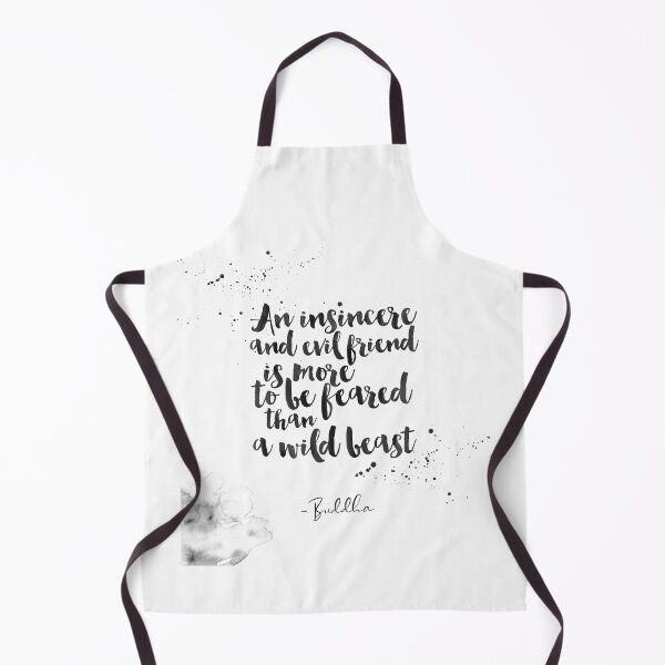 Item preview, An Insincere And Evil Friend Is More To Be Feared Than A Wild Beast - Quotes From Buddha on life designed and sold by Buddhaport.