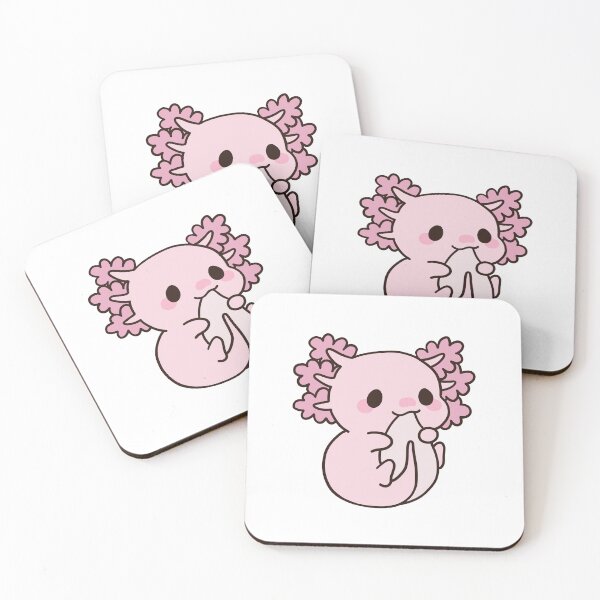 Item preview, Cute Axlotl Munchimal Kawaii Animal Enamel designed and sold by LeesePink.