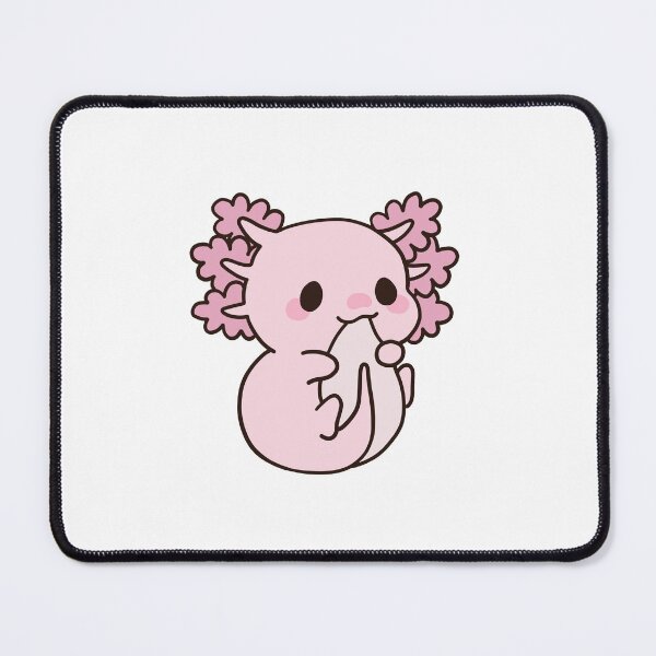 Item preview, Cute Axlotl Munchimal Kawaii Animal Enamel designed and sold by LeesePink.