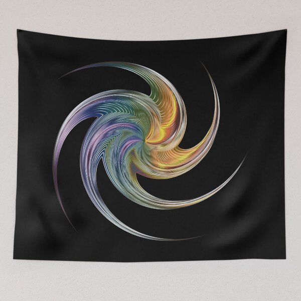 Item preview, Swirl Colours Star Lines Abstract Spiral Arm Galaxy  designed and sold by stuartsemporium.