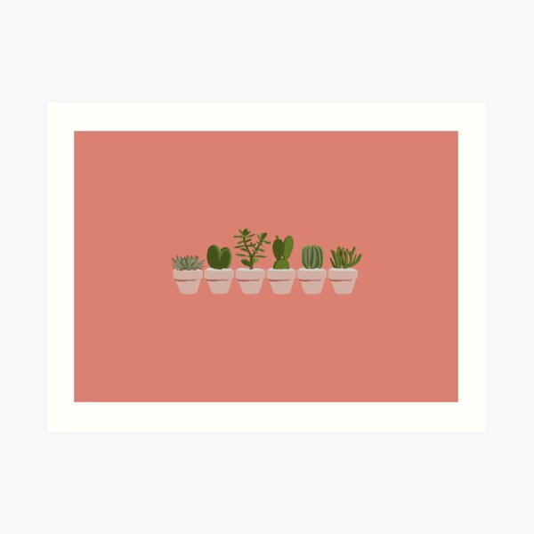 Cacti & Succulent Art Print
